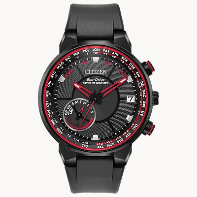 Citizen Satellite Wave GPS Freedom Eco Drive Black Watch CITIZEN